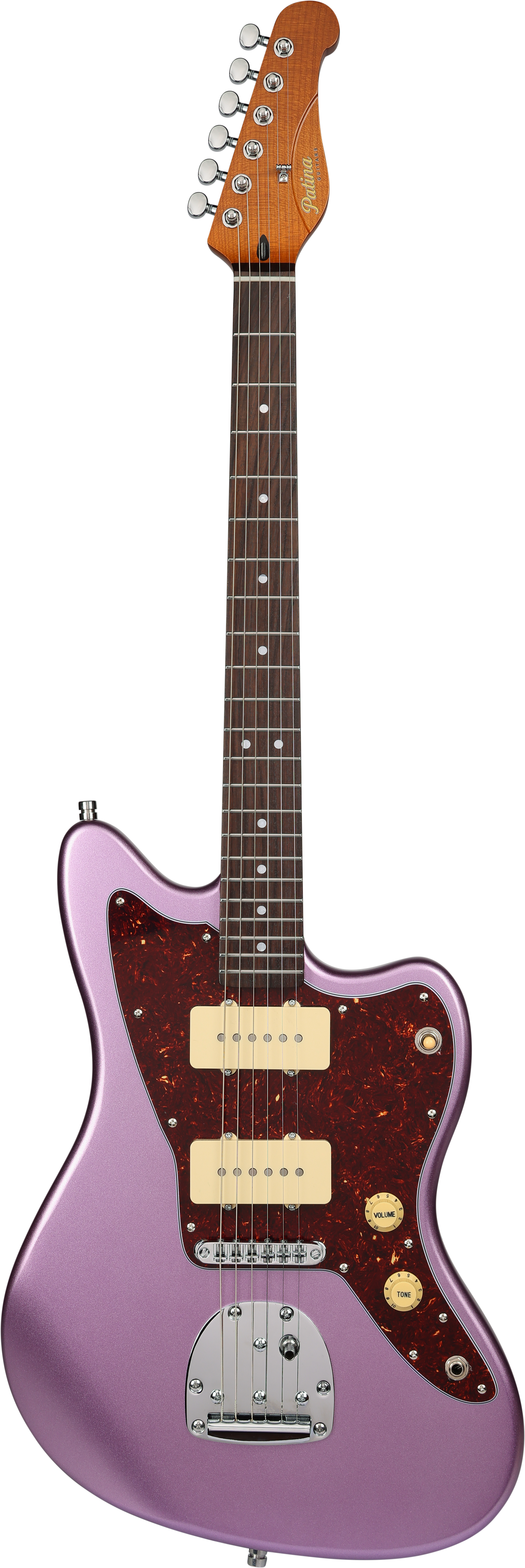 PJ-3 Purple P90 E-Gitarre